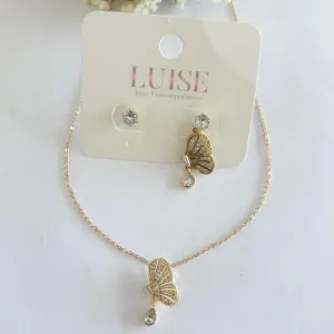 Conjunto Borboleta Asa Fechada