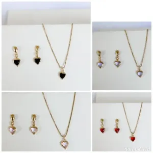 Conjunto Coração Colors