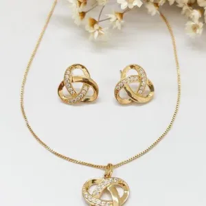 Conjunto Entrelaço de Zirconias