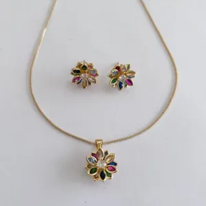 Conjunto Flor Petalas Colors