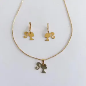 Conjunto Infantil Barbie