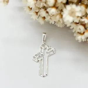 Pingente Cruz 3D