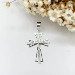 Pingente Cruz Sobreposta