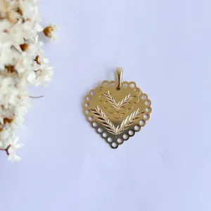 Pingente Dois Corações