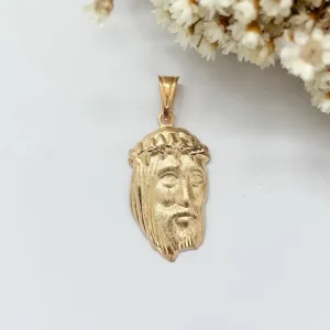 Pingente Face Cristo Fosca