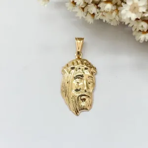 Pingente Face Cristo Lisa