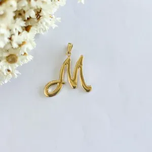 Pingente Letra Cursiva