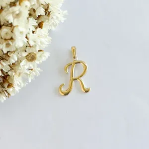 Pingente Letra Cursiva