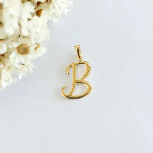 Pingente Letra Cursiva