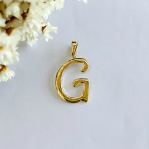 Pingente Letra Cursiva