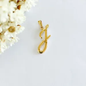 Pingente Letra Cursiva