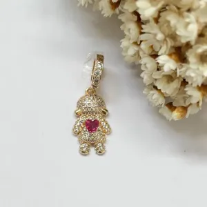 Pingente Menina Cravejada