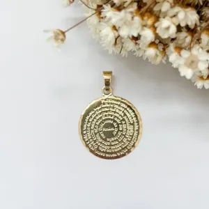 Pingente Oração do Pai Nosso