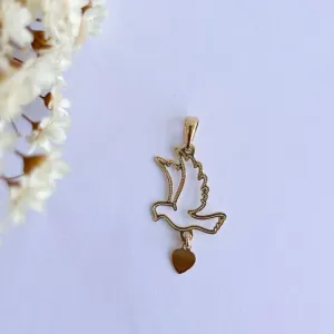 Pingente Pomba da Paz