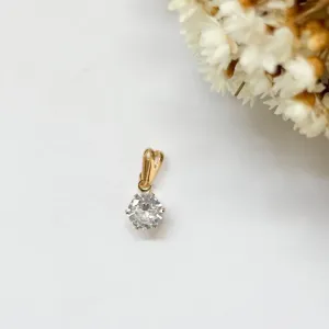 Pingente Ponto de Luz 4mm