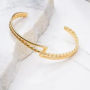 Pulseira Bracelete Fio e Corda