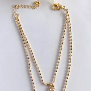 Pulseira Dupla Bolinhas