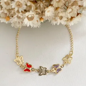 Pulseira Infantil Borboletas