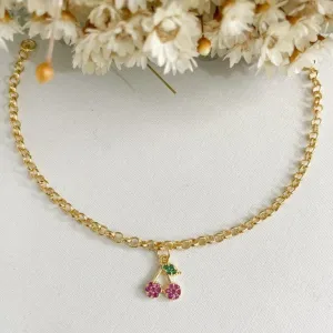 Pulseira Infantil Cereja
