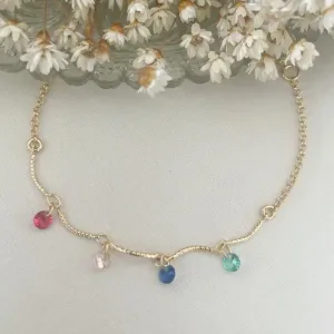 Pulseira Infantil Cristais Colors