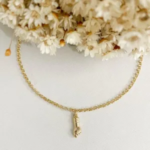 Pulseira Infantil Figa com Zirconia