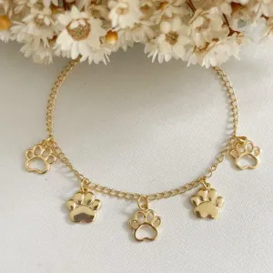 Pulseira Infantil Patinhas