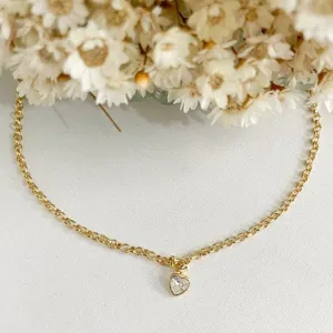 Pulseira Infantil Pingente Coração