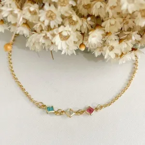 Pulseira Infantil Triangulo Colors