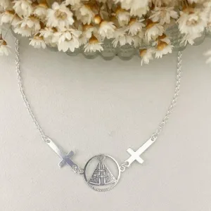 Pulseira Nossa Senhora Prata
