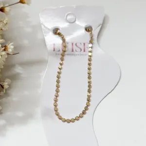 Tornozeleira Bolinhas Achatadas