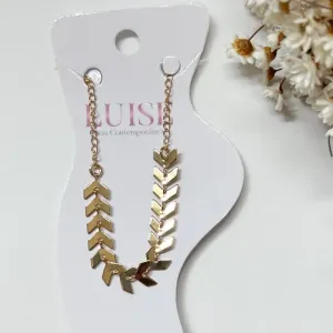 Tornozeleira Escama de Peixe