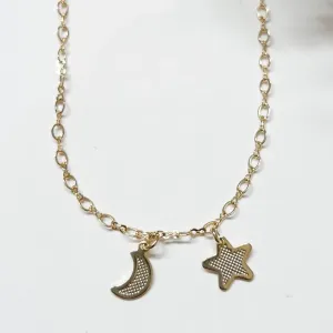 Tornozeleira Lua e Estrela