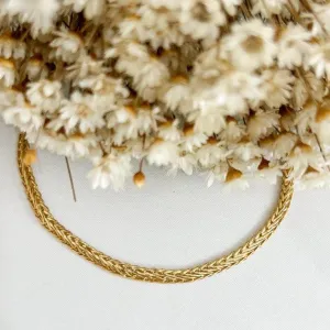 Pulseira Masculina Malha Trançada 35mm