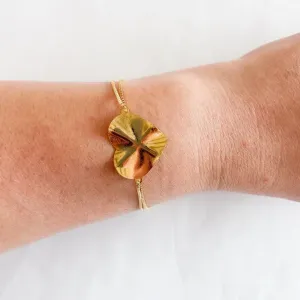 Pulseira Coração Martelado