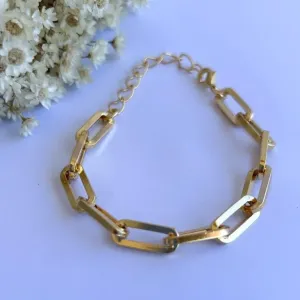 Pulseira Elos Retangulares Grande