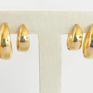 Brinco Trio Argolas Grossas NS