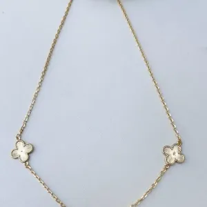 Colar Trevo Chapa 45cm