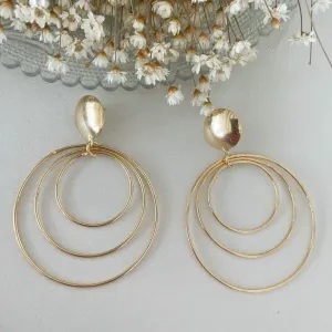 Brinco Circulos Triplo