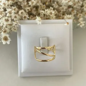 Anel Encontro Triangulos