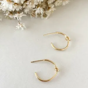 Brinco Argola Aberta Nó