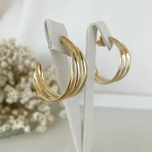 Brinco Argola Aberta 3 Fios