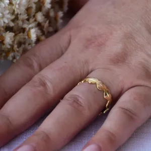 Anel Corações Divididos