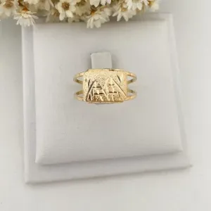 Anel Egipcio Quadrado