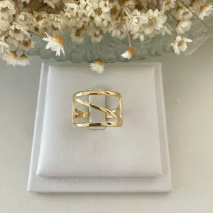 Anel Encontro Triangulos