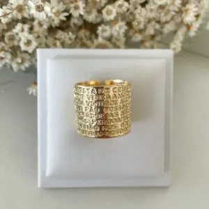 Anel Oração do Pai Nosso