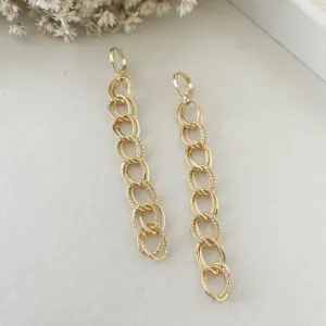 Brinco Argola Elos Duplos
