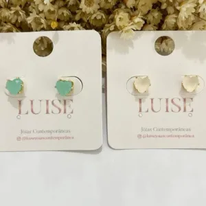 Brinco Coração Leitoso