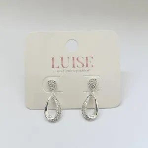 Brinco Gota Cravejada