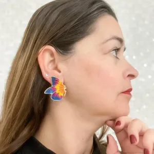 Brinco Resinado Borboleta