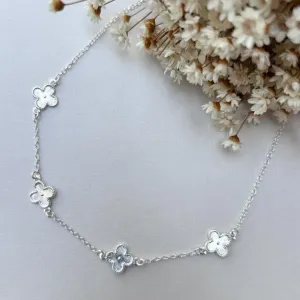 Colar Infantil Trevo Chapa